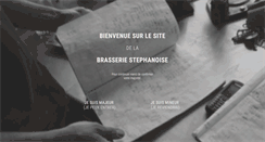 Desktop Screenshot of labrasseriestephanoise.com