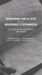 Mobile Screenshot of labrasseriestephanoise.com